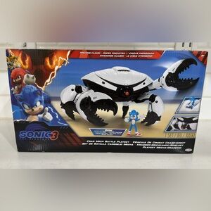 Sonic 3 Crab Mech Battle Playset w/ Pinching Claws and 2.5” Sonic Action Figure